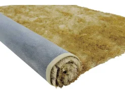 Shaggy Tapijt Glitter - 120 X 170 Cm - Goudkleurig-OZAIA New