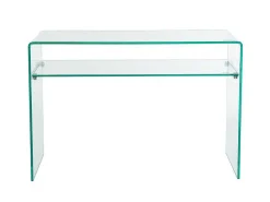 Sidetable - 1 Nis - Gehard Glas - Transparant - Stileos-Vente-unique Outlet