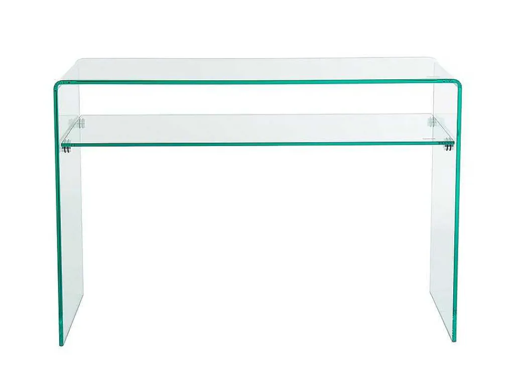 Sidetable - 1 Nis - Gehard Glas - Transparant - Stileos-Vente-unique Outlet