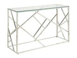 Sidetable Athena - Gehard Glas En Staal - Chroomkleurig - Van-PASCAL MORABITO Sale