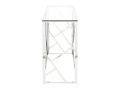 Sidetable Athena - Gehard Glas En Staal - Chroomkleurig - Van-PASCAL MORABITO Sale