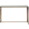Sidetable Clotilde - Gehard Glas En Staal - Koperkleurig - Van-PASCAL MORABITO Outlet