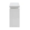Sidetable Emerson - Met Led-Verlichting - 2 Lades - Wit Gelakt Mdf-Vente-unique Outlet