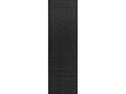 Sisal Tapijt, Loper Timo 0000 Buitenshuis Zwart 70X250 Cm-RugsX Discount