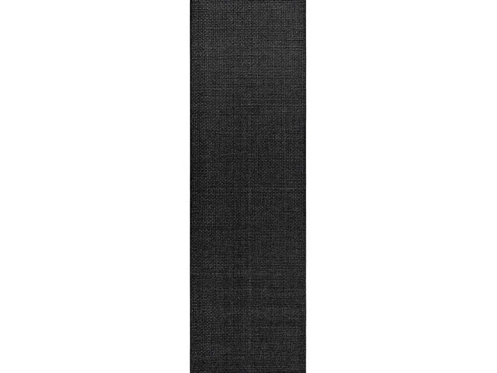 Sisal Tapijt, Loper Timo 0000 Buitenshuis Zwart 70X250 Cm-RugsX Discount