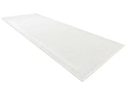 Sisal Tapijt, Loper Timo 5979 Buitenshuis Kader Wit 70X250 Cm-RugsX Outlet