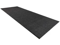 Sisal Tapijt, Loper Timo 0000 Buitenshuis Zwart 70X300 Cm-RugsX Discount