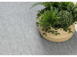 Sisal Tapijt Timo 5979 Buitenshuis Kader Grijskleuring 180X270 Cm-RugsX Online