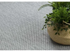 Sisal Tapijt Timo 6272 Buitenshuis Grijskleuring 240X330 Cm-RugsX Best