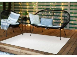 Sisal Tapijt Timo 6272 Buitenshuis Wit 120X170 Cm-RugsX Outlet
