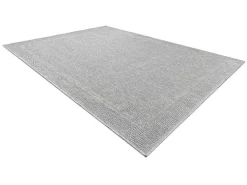 Sisal Tapijt Timo 5979 Buitenshuis Kader Grijskleuring 240X330 Cm-RugsX Clearance
