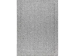 Sisal Tapijt Timo 5979 Buitenshuis Kader Grijskleuring 240X330 Cm-RugsX Clearance