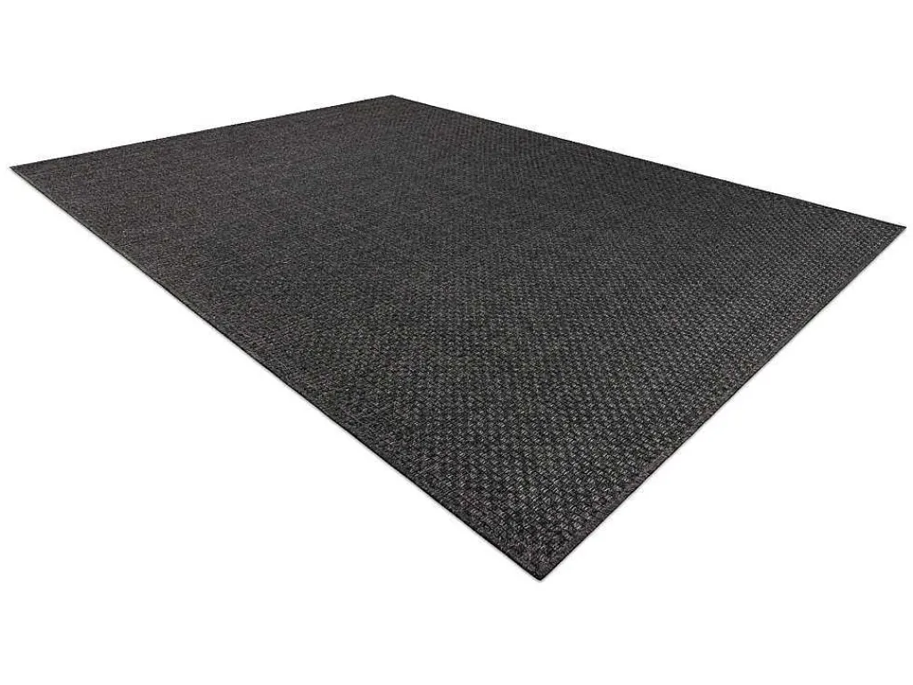 Sisal Tapijt Timo 0000 Buitenshuis Zwart 160X220 Cm-RugsX Outlet