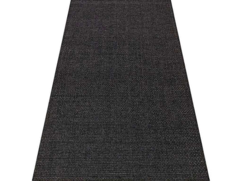 Sisal Tapijt Timo 0000 Buitenshuis Zwart 140X190 Cm-RugsX Online