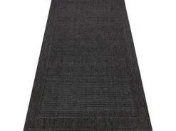 Sisal Tapijt Timo 5000 Buitenshuis Kader Zwart 80X150 Cm-RugsX Hot