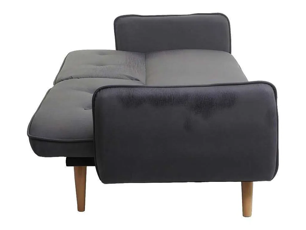 Slaapbank Mcw-J18, Antraciet-Grijs-Vente-unique Best