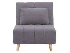 Slaapfauteuil Strevi - Stof - Grijs-Vente-unique New