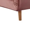 Slaapfauteuil Van Poederroze Velours Uribia-Vente-unique Hot