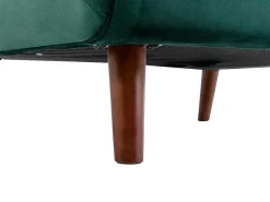 Slaapfauteuil Van Spargroen Velours Uribia-Vente-unique Outlet