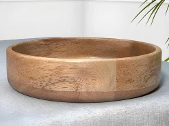 Slakom Van Mangohout - D26,5 X H6,5 Cm - Naturel - Valisa-OZAIA Clearance