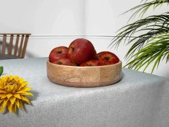 Slakom Van Mangohout - D26,5 X H6,5 Cm - Naturel - Valisa-OZAIA Clearance