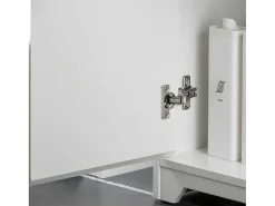 Badkamer Onder Aanrecht, Onder Aanrecht, Onder Wastafel, Aanrecht, Gootsteen Afdekking Met 2 Deuren, 60X30X60 Cm, Wit, Bzr108-Ii-W-Sobuy Hot