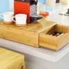Frg83-N Capsulehouder Koffiecapsule Houder Bamboe Theezakjes Koffiezetapparaat Nespresso-Sobuy Clearance