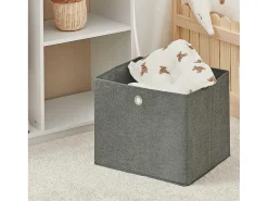 Kmb40-W Kinderkledingkast, Kinderslaapkamer Kledingrek, Kinderkledingrek, Kledingroedes, Kapstok, Kledingkasten Met 3 Planken, 1 Mand En 3 Haken-Sobuy Outlet