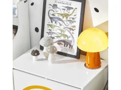 Kmb70-W Speelgoedkist Voor Kinderen, Speelgoed Opbergdoos, Opbergkist Met Scharnierend Deksel, Regenboogdesign, Kinderboekenplank-Sobuy Hot