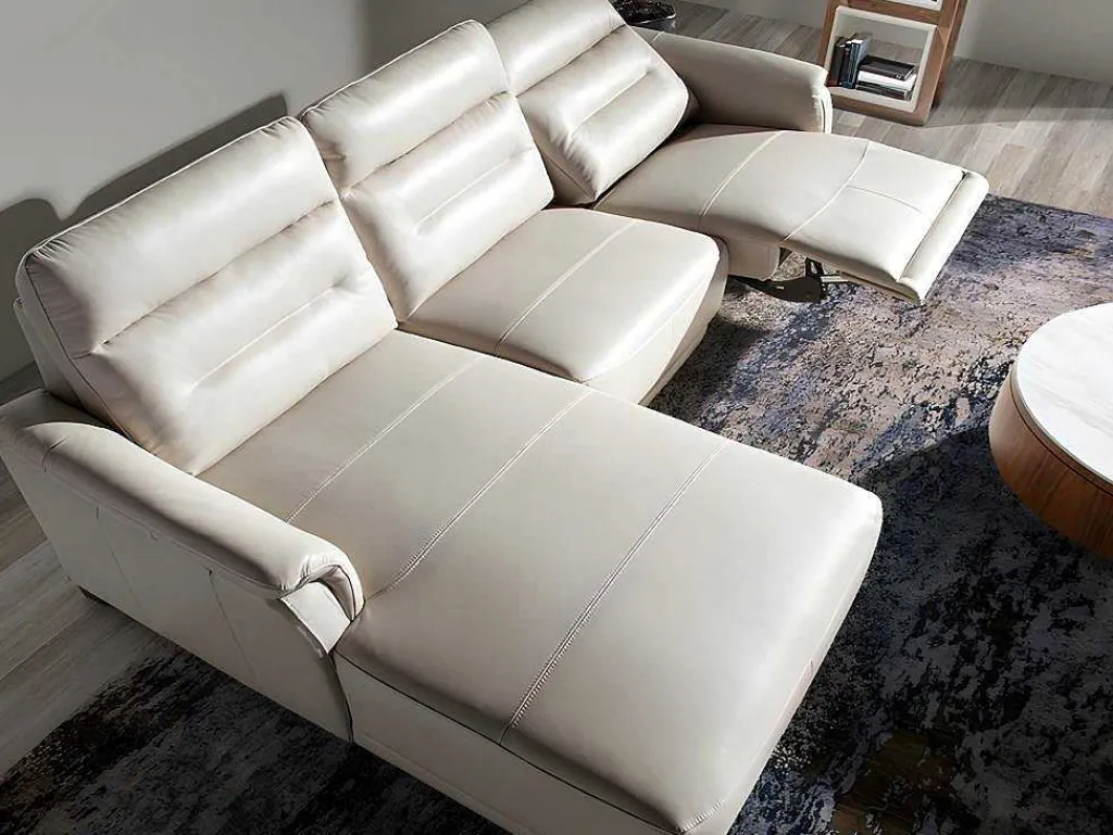 Sofa Chaiselongue (L) Relax In Leer 6155-Angel Cerda Sale