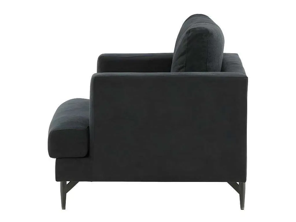 Sofia Fauteuil Zwart.-Vente-unique Hot