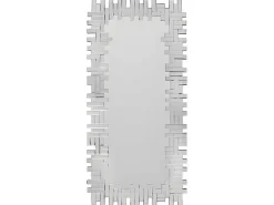 Spiegel Lola 120 X 2 X 57 Cm - Roestvrij Staal En Mdf - Zilverkleurig-OZAIA Online