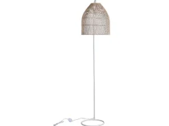 Staande Lamp Etnische Stijl Van Ijzer En Rotan - H 177 Cm - Parnaiba-OZAIA Best
