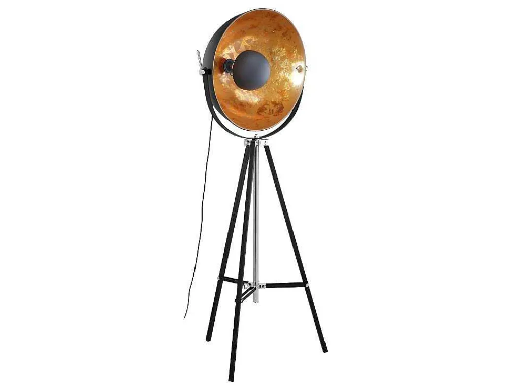 Staande Lamp Movie - H. 166 Cm - Koperkleurig Van Het Merk Inside Art-OZAIA New