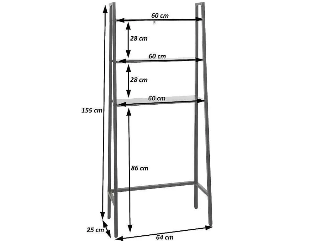 Staande Plank Mcw-K82, Bruin-Vente-unique Best