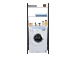 Staande Plank Mcw-K82, Marmer Look Wit-Vente-unique Hot