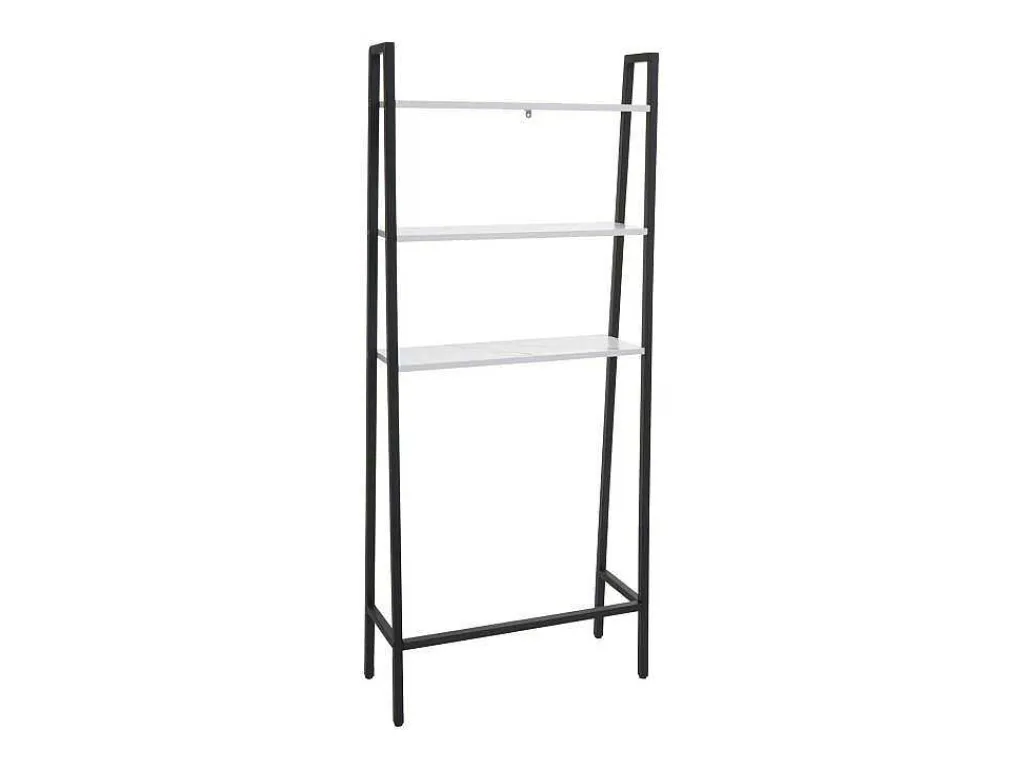 Staande Plank Mcw-K82, Marmer Look Wit-Vente-unique Hot