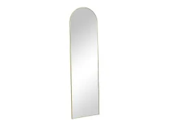 Staande Spiegel Met Boog Van Metaal - L50 X H170 Cm - Goudkleurig - Mailen-OZAIA Clearance