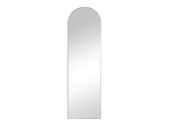 Staande Spiegel Met Boog Van Metaal - L50 X H170 Cm - Goudkleurig - Mailen-OZAIA Clearance