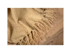 Stanly Plaid 170X130Cm Beige.-Venture Home Hot