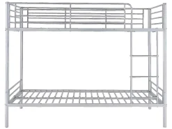 Stapelbed Duotis Ii - 2 X 90 X 190 Cm - Zilver-Vente-unique Hot