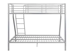 Stapelbed Elevatio Iii - 90/140 X 190 Cm - Metaal - Zilver-Vente-unique Clearance