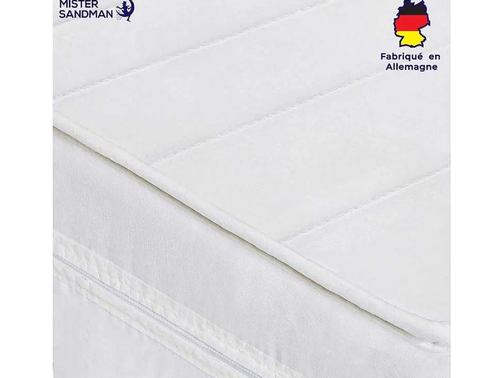 Stevig Ondersteunend Matras - Matras Met 7 Zones En Wasbare Hoes - 180X200 Cm-MISTER SANDMAN Outlet