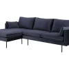 Sunny Bank 2 Personen Met Chaise Longue, Naar Links Gericht Donkerblauw.-Vente-unique Hot