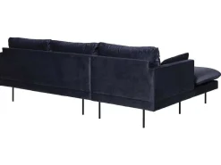 Sunny Bank 2 Personen Met Chaise Longue, Naar Links Gericht Donkerblauw.-Vente-unique Hot