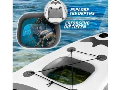 Sup Board Anubis 305 Cm - Zilver - Incl. Accessoires-Vente-unique Discount