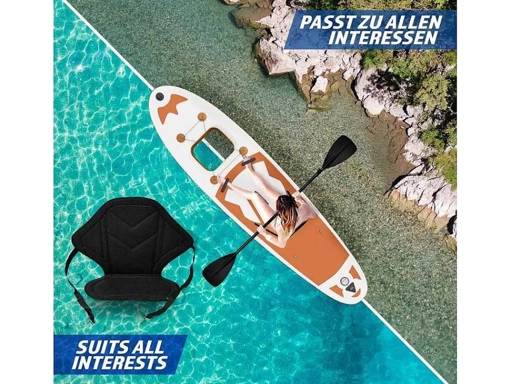 Sup Board Bastet 320 Cm - Rose Goud - Incl. Accessoires-Vente-unique New