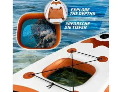 Sup Board Bastet 305 Cm - Rose Goud - Incl. Accessoires-Vente-unique New