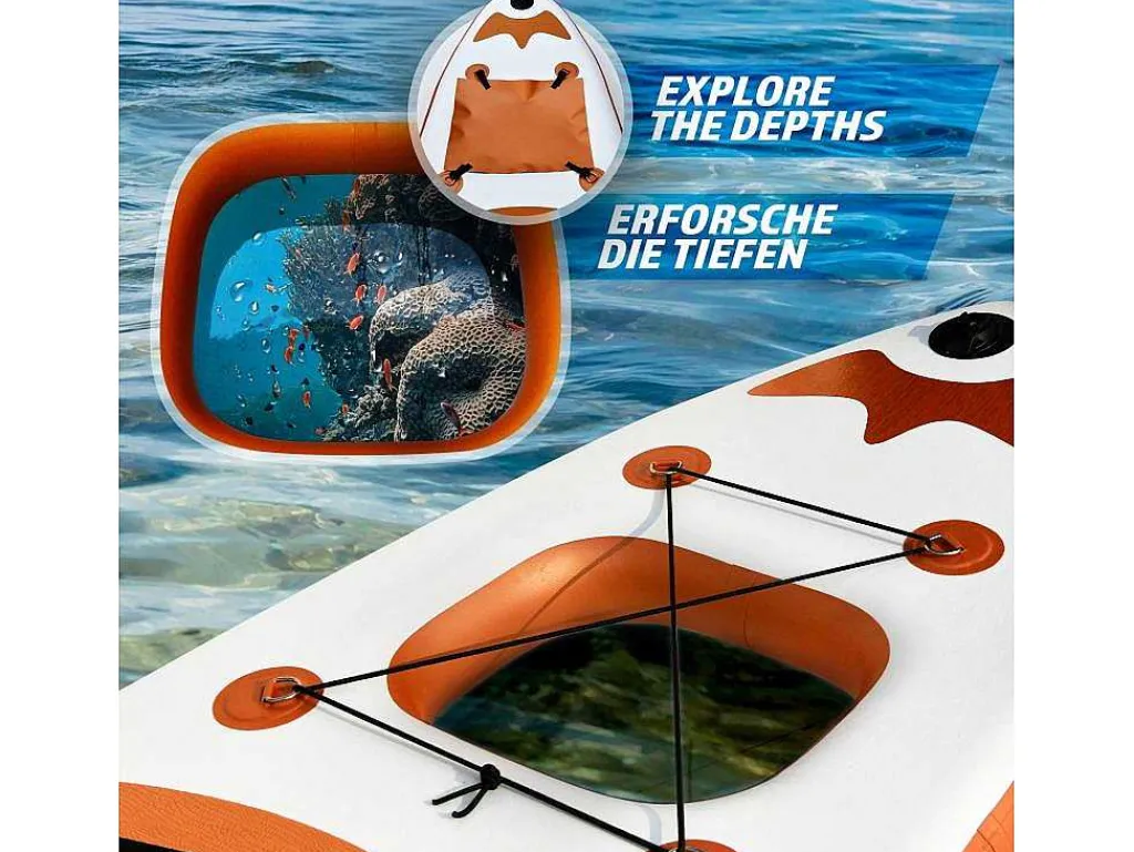 Sup Board Bastet 305 Cm - Rose Goud - Incl. Accessoires-Vente-unique New