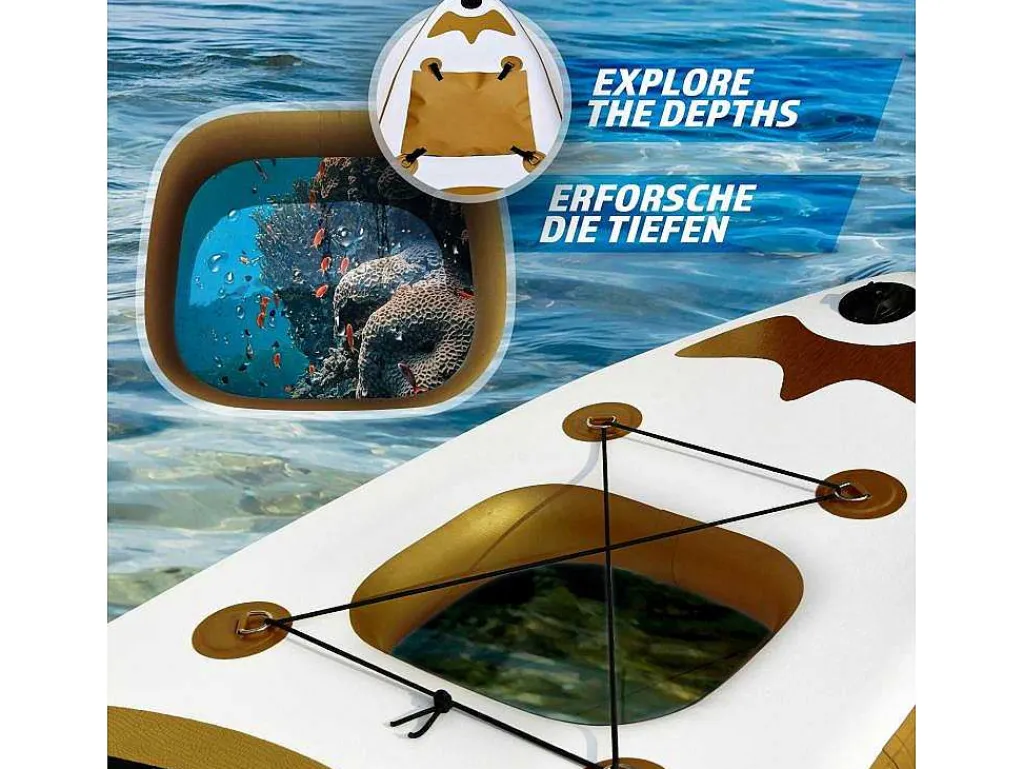 Sup Board Gold Ra 320 Cm - Goud - Incl. Accessoires-Vente-unique